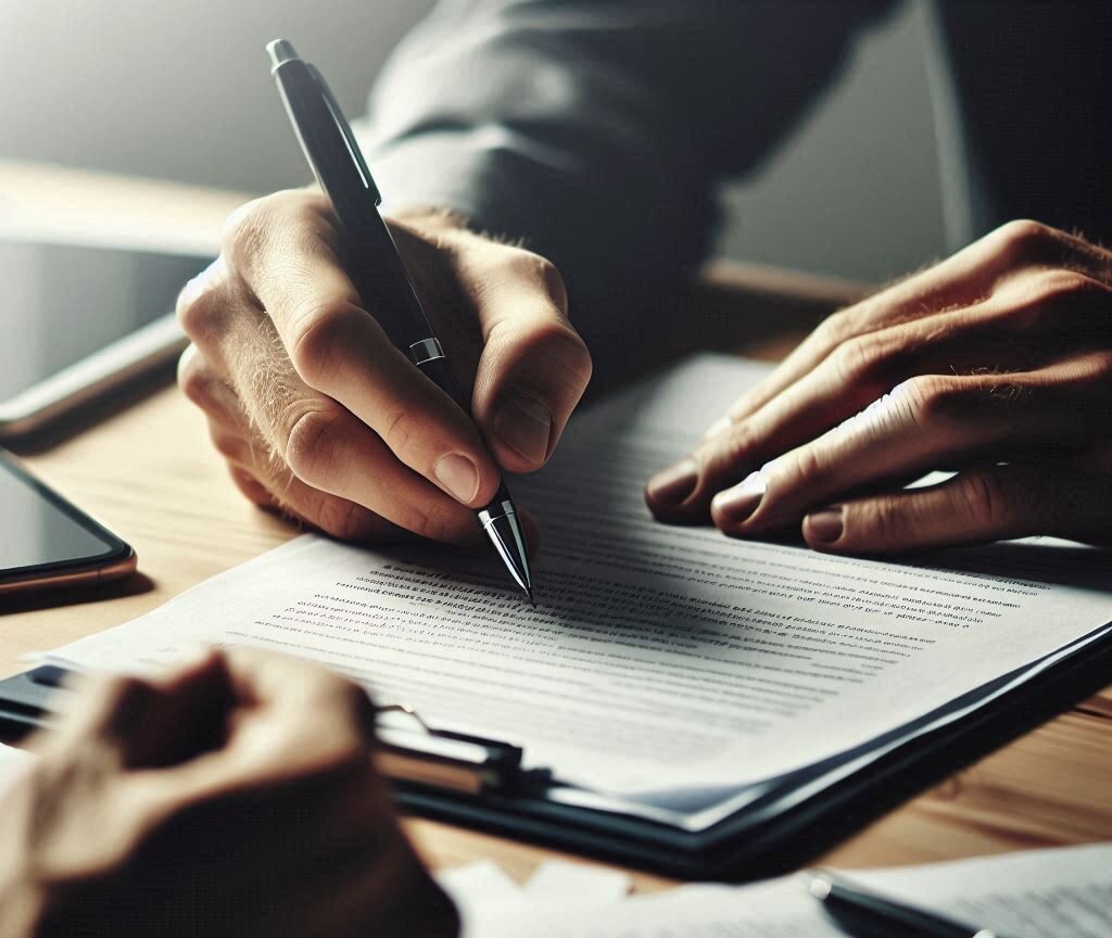 Registro de acordos e interações durante a resolução de disputas.