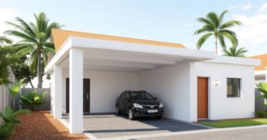 Casa de praia aconchegante para aluguel por temporada, transmitindo conforto e hospitalidade.