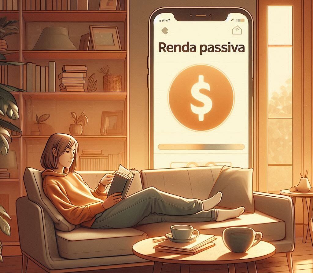 Representação da renda passiva gerada por locação convencional
