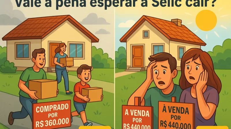 Estratégia de compra de imóvel em cenário de juros altos