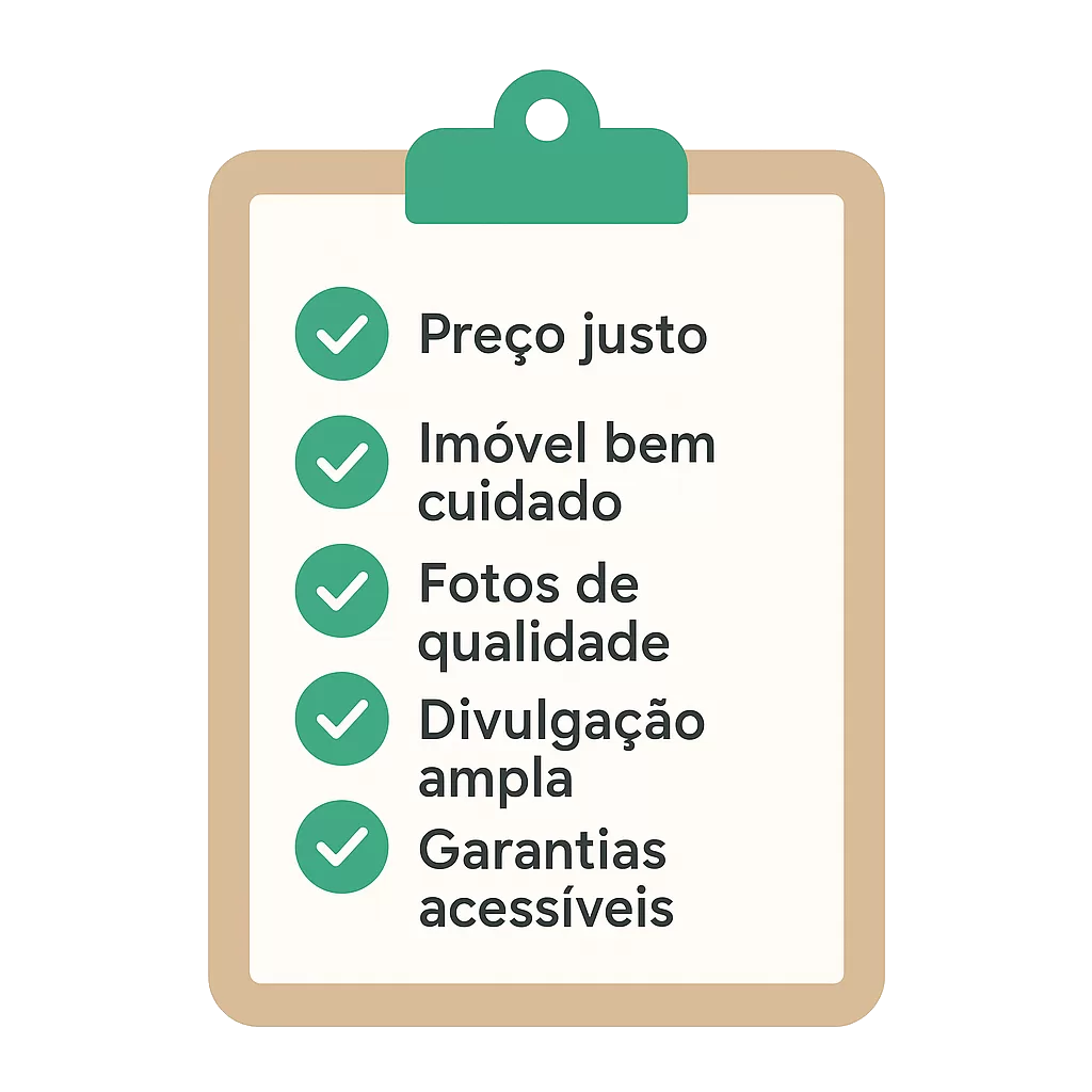 Checklist prático para proprietários de imóveis sobre erros e boas práticas.
