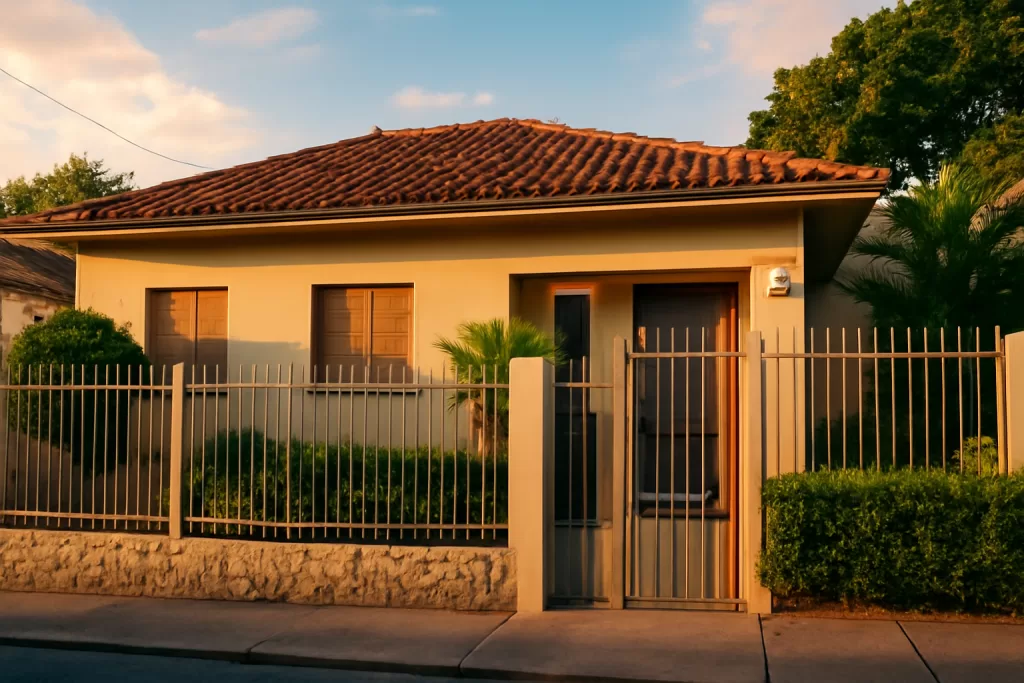 Casa residencial com melhorias visíveis que aumentam o valor do imóvel