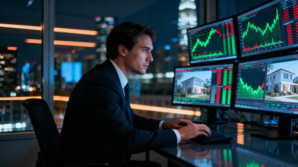 Gestor imobiliário avaliando riscos e planejando estratégias fiscais diante da reforma.