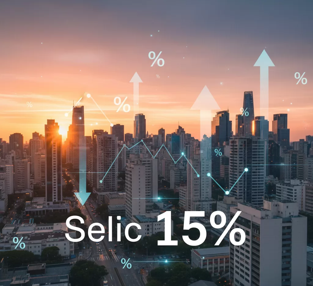 Mercado de aluguel fortalecido em cenário de juros altos no Brasil.