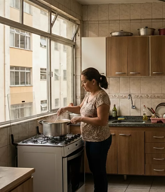 Uso do gás coletivo em condomínio residencial