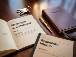 Convenção e regimento interno do condomínio