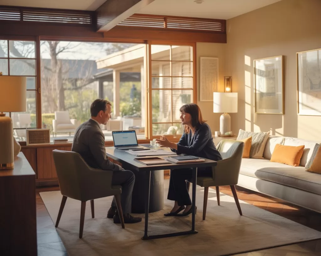 Casa adaptada para uso comercial com atendimento ao cliente